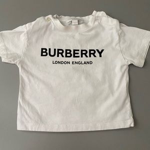 Burberry  Toddler White t shirt 12 months